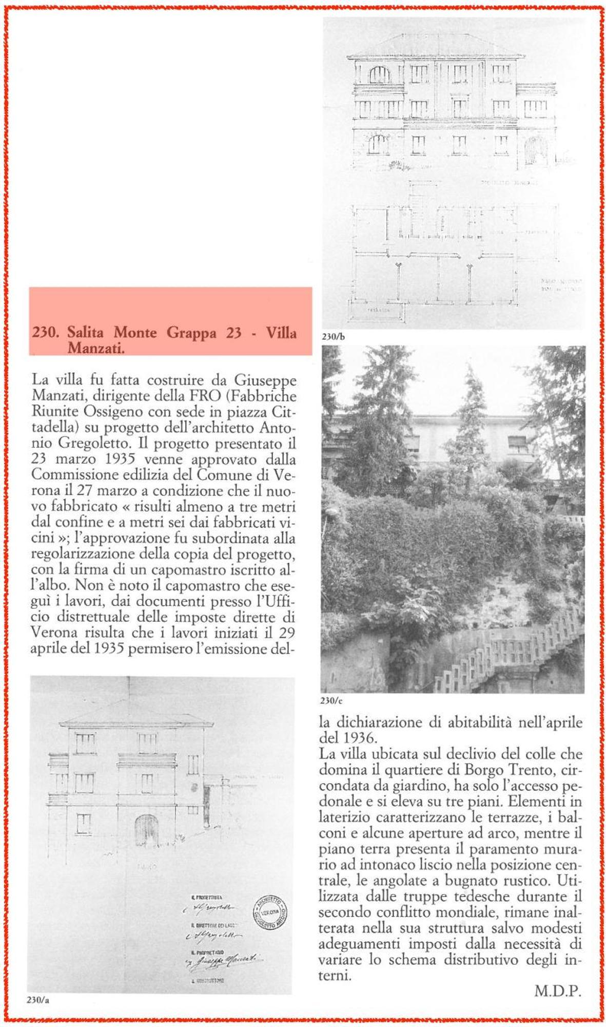 Villa Manzati Verona Kültér fotó